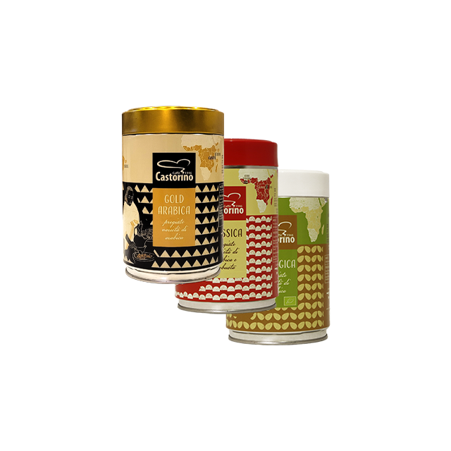 Castorino - Selezione Trial Package - 3x250g ground coffee