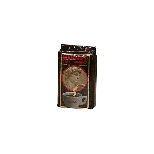 Caffe Manaresi - Super Bar Marrone - 60% Arabica - 250g gemahlen