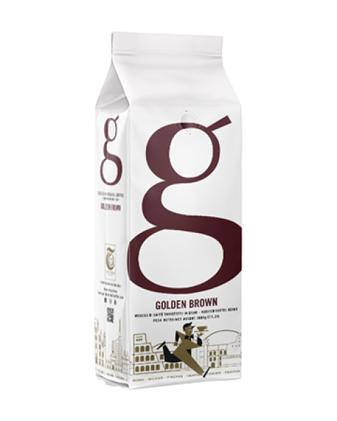 Golden Brasil - Golden Brown - 60% Arabica - 1000g whole bean